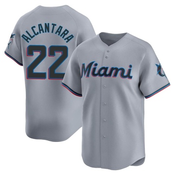Sandy Alcantara Youth Limited Miami Marlins Gray Road Jersey